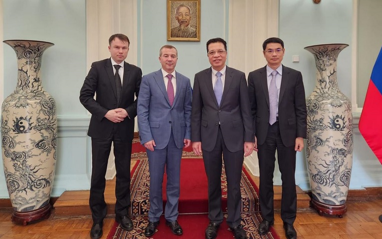 IBEC delegation visited the Embassy of the Socialist Republic of Vietnam to Russian Federation